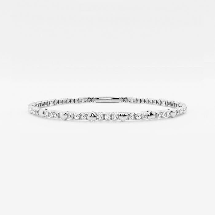 Round Flex Bangle Bracelet