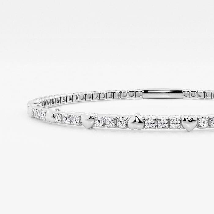 Round Flex Bangle Bracelet