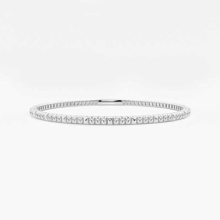 Round Flex Bangle Bracelet