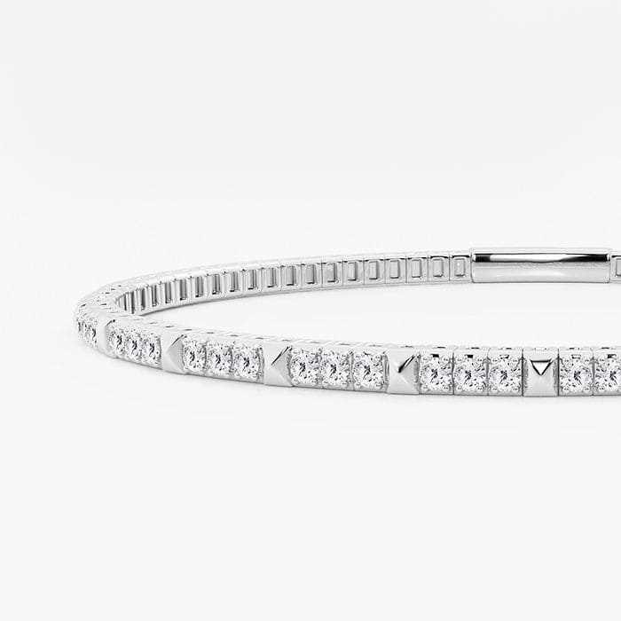 Round Flex Bangle Bracelet