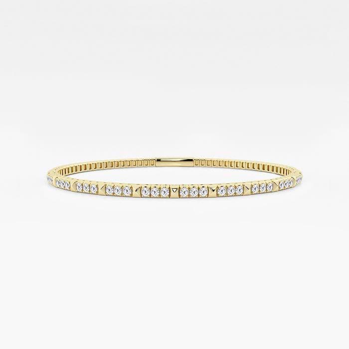 Round Flex Bangle Bracelet