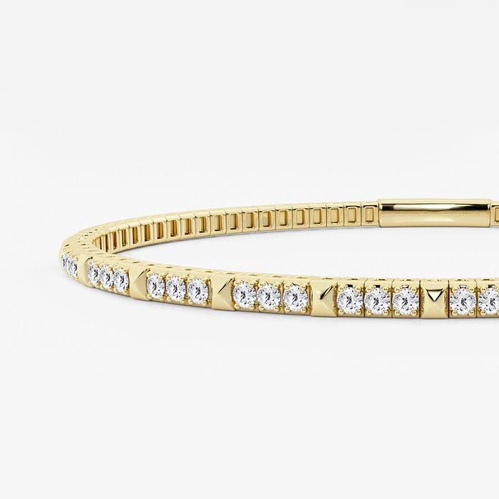 Round Flex Bangle Bracelet
