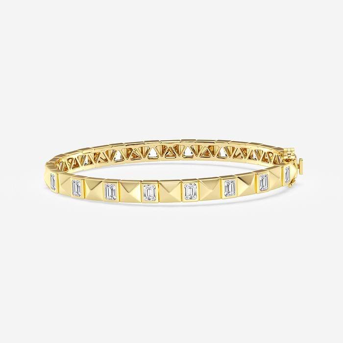 Emerald Bangle Bracelet