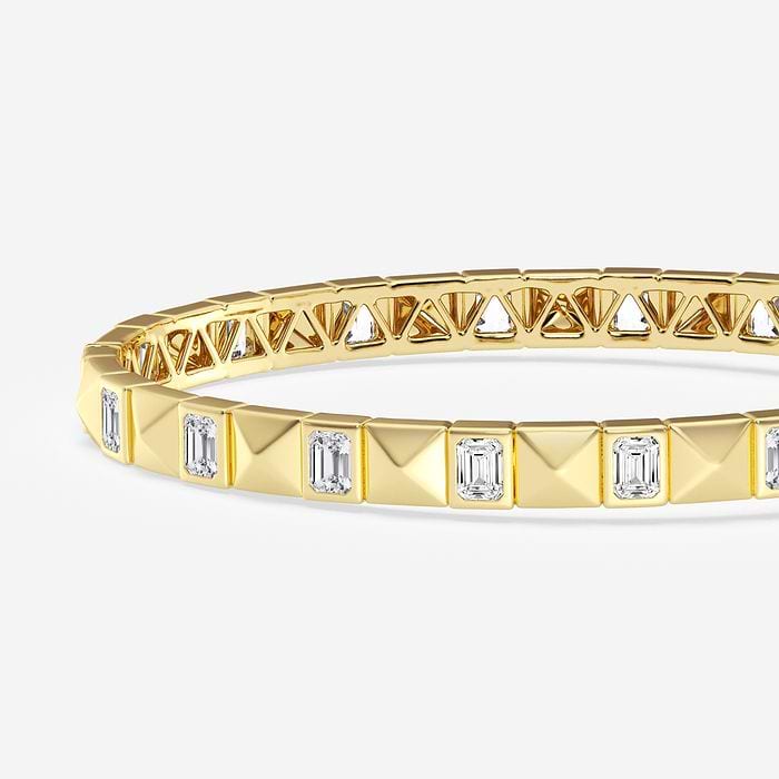 Emerald Bangle Bracelet