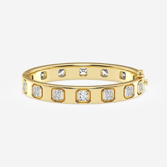 Asscher Bangle Bracelet