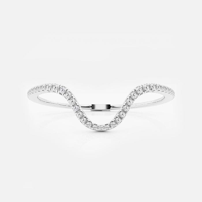 Curve River Bangle Bracelet