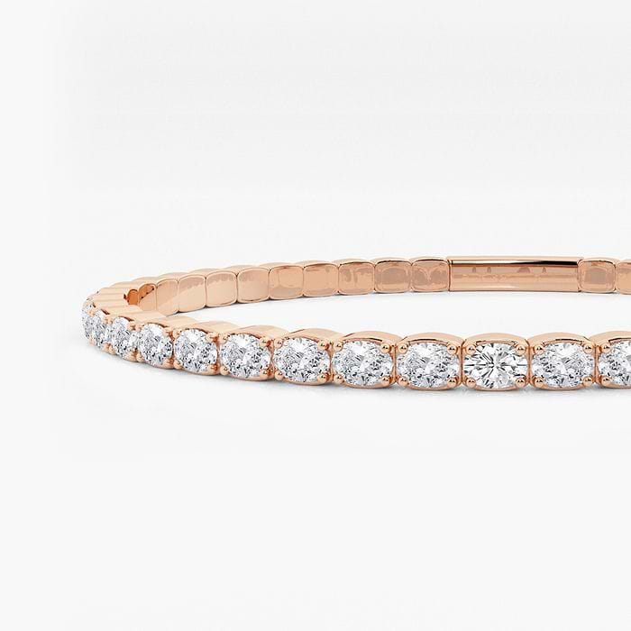 Oval Flex Bangle Bracelet