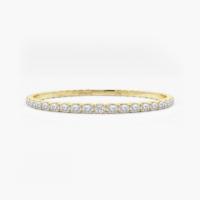 Oval Flex Bangle Bracelet