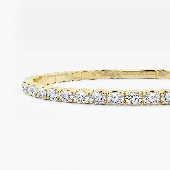 Oval Flex Bangle Bracelet