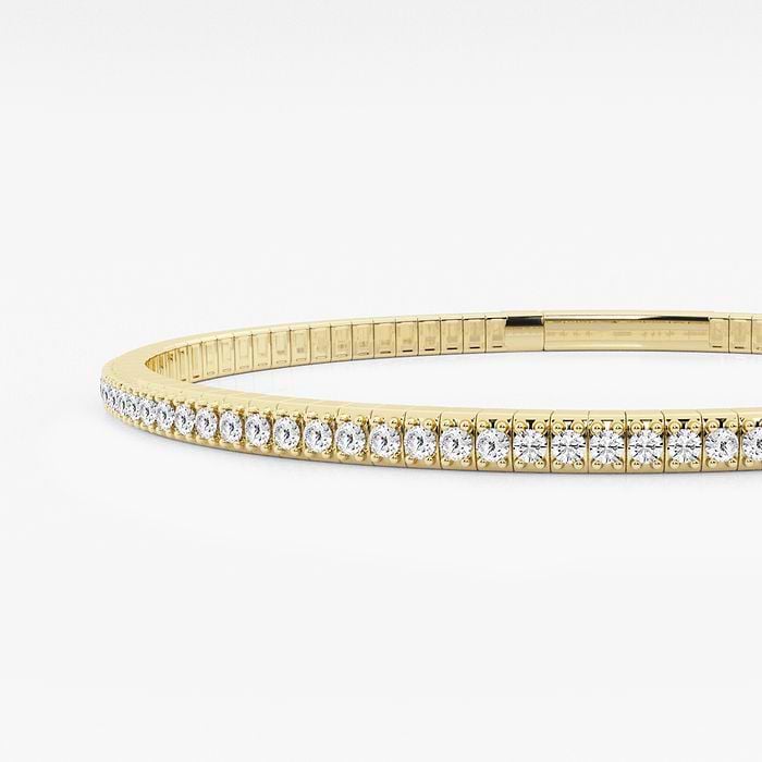 Round Flex Bangle Bracelet