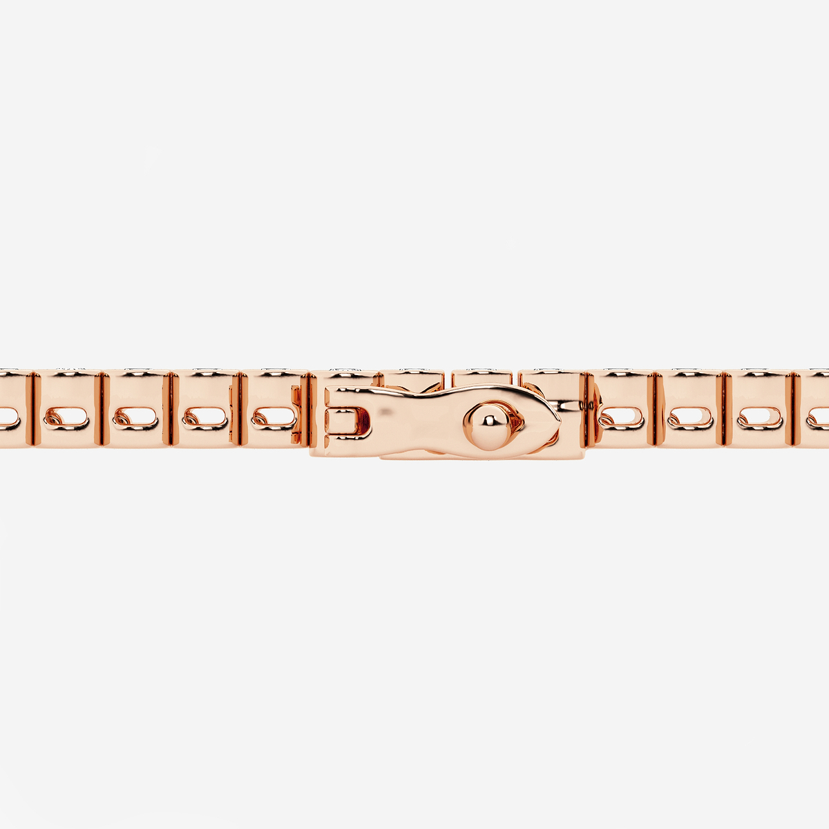 Additional Image 2 for  4 ctw Round Lab Grown Diamond Half Bezel Tennis Bracelet - 7 Inches