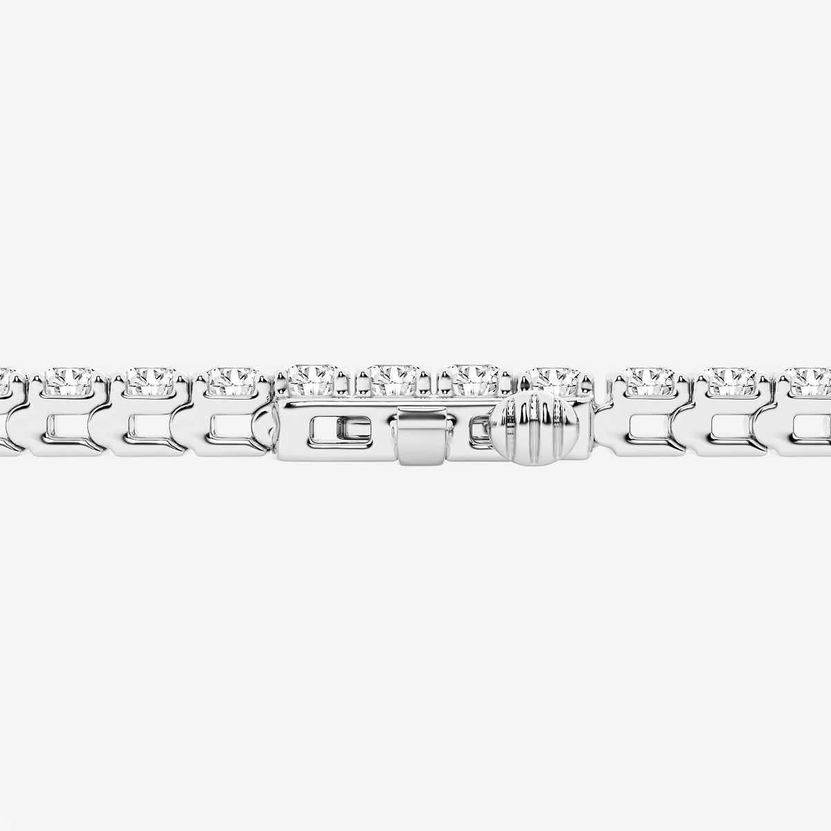 Additional Image 2 for  20 ctw Round Lab Grown Diamond Four-Prong Tennis Bracelet - 7 Inches