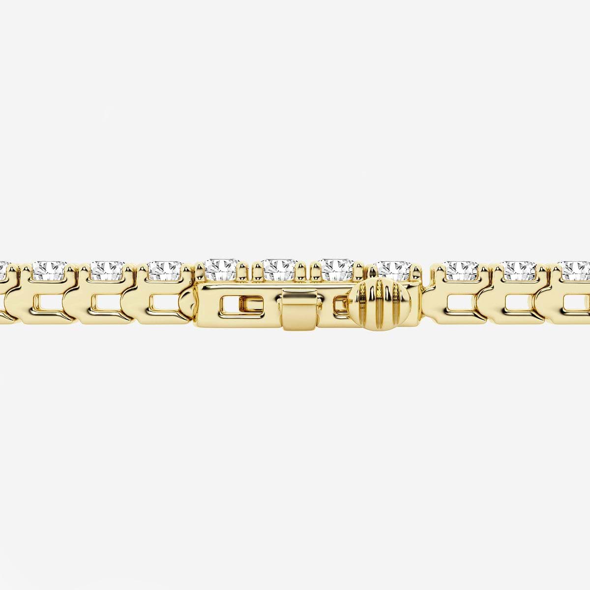 Additional Image 2 for  20 ctw Round Lab Grown Diamond Four-Prong Tennis Bracelet - 7 Inches