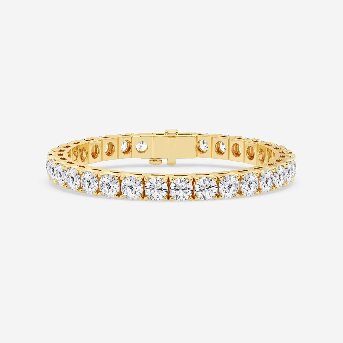 20 ctw Round Lab Grown Diamond Four-Prong Tennis Bracelet - 7 Inches