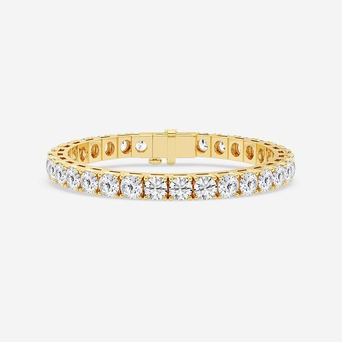 Four Prong Round Tennis Bracelet