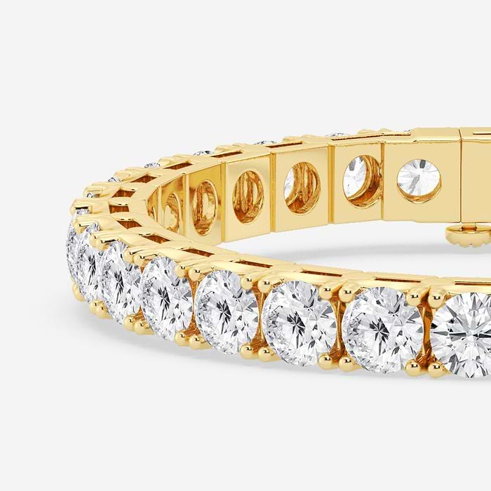 Four Prong Round Tennis Bracelet