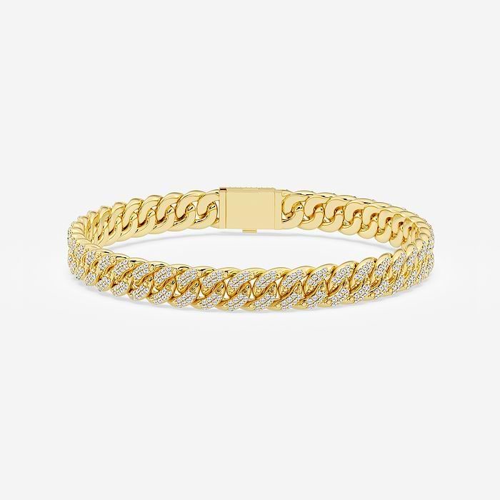 Cuban Round Link Bracelet