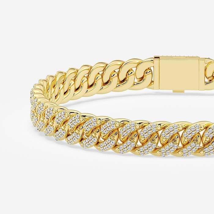 Cuban Round Link Bracelet
