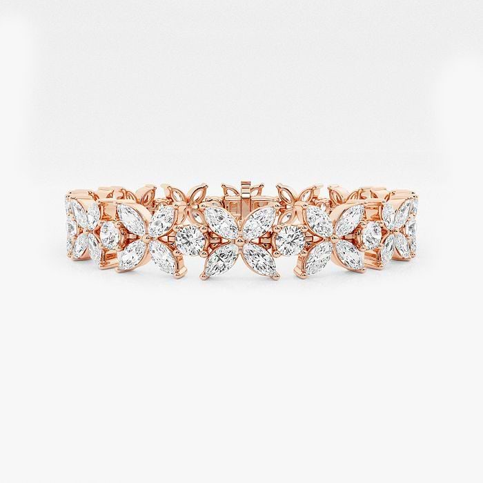 Flower Marquise Fashion Bracelet