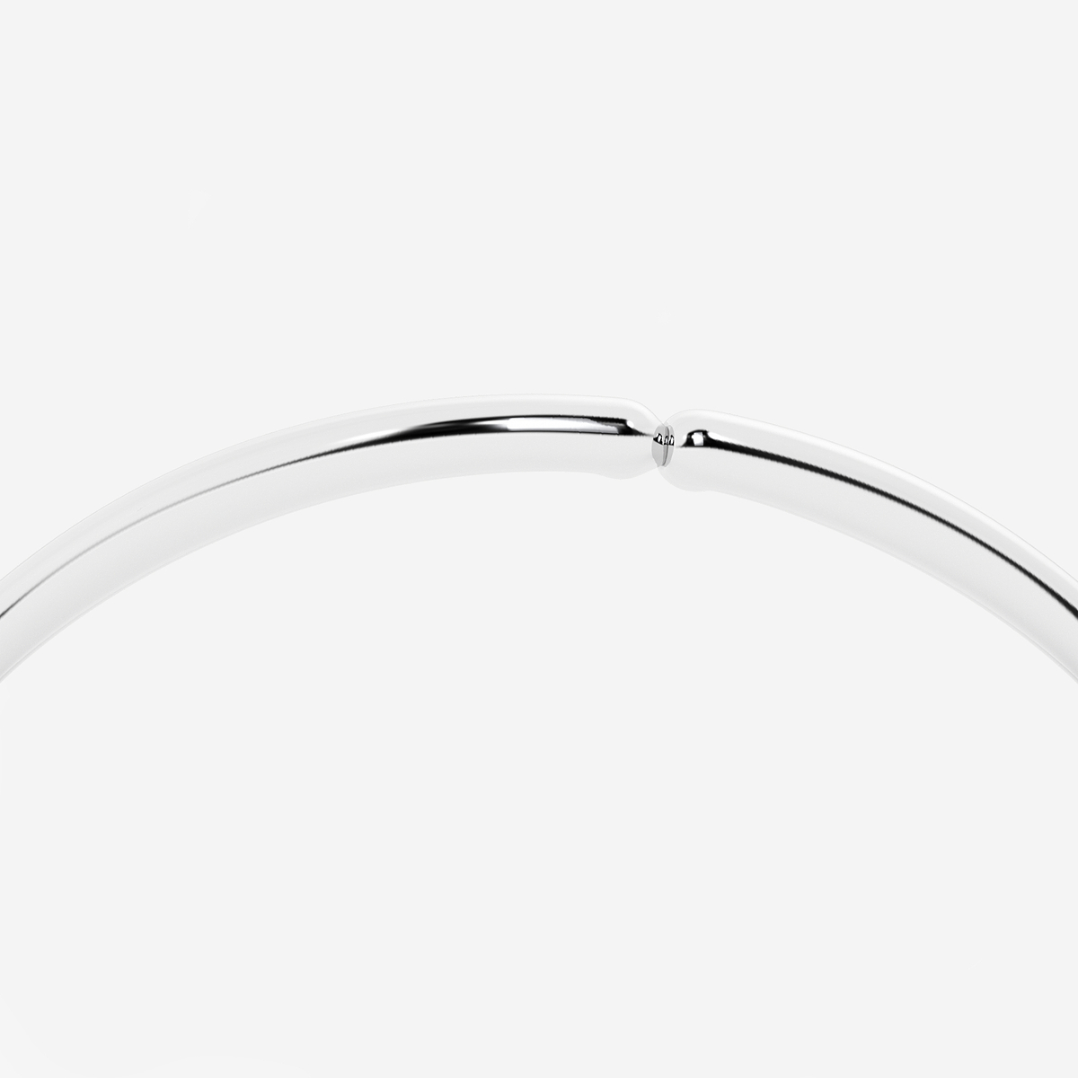Additional Image 2 for  näas Eärth 1/2 ctw Round Lab Grown Diamond Wavy Bangle Bracelet - 6 Inches