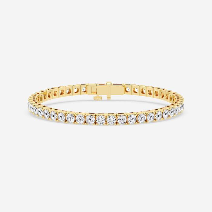 3 ctw Round Lab Grown Diamond Huggie Hoop Earrings 14K Yellow Gold, FG, VS2+