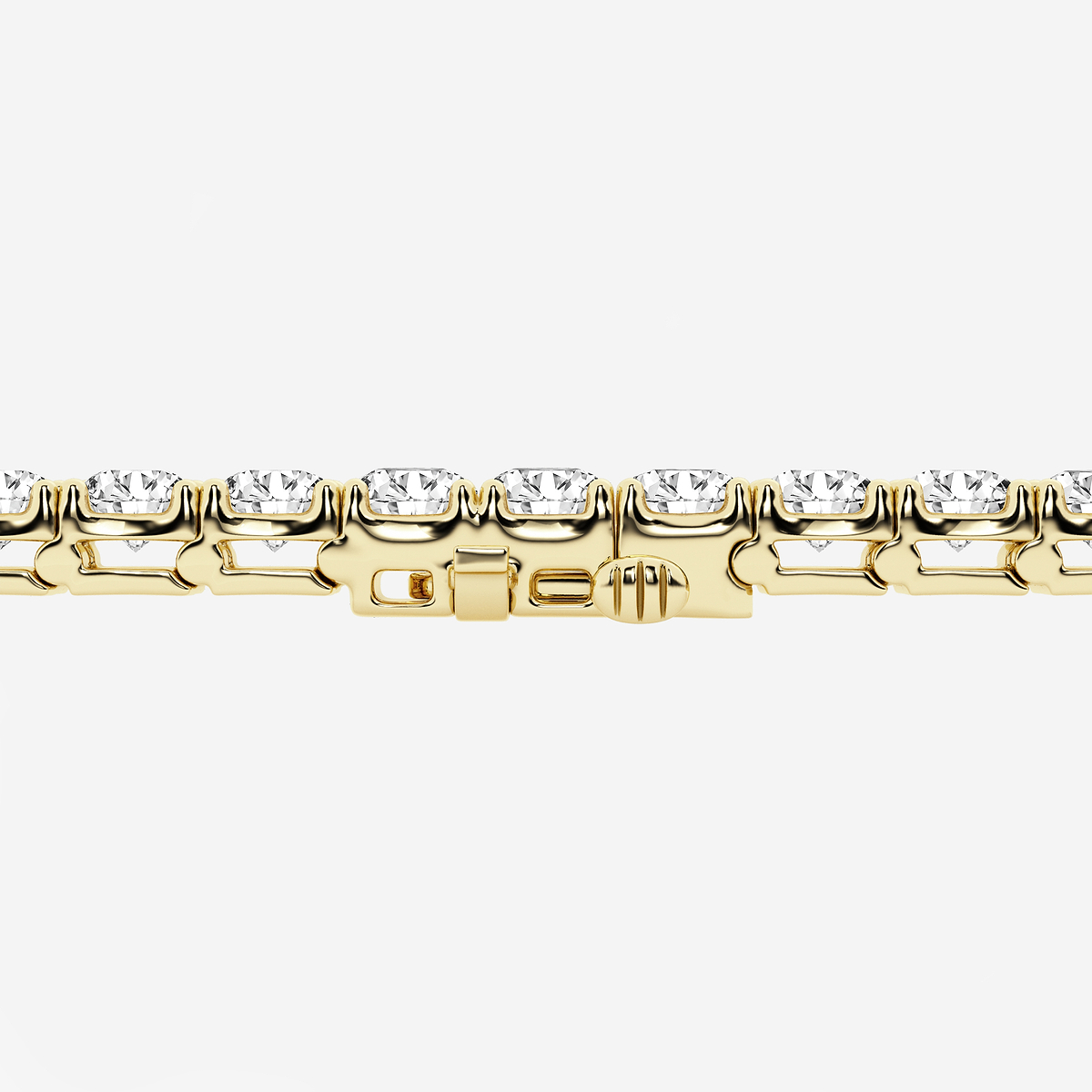 Additional Image 2 for  15 ctw Round Lab Grown Diamond Four-Prong Tennis Bracelet - 6.5 Inches