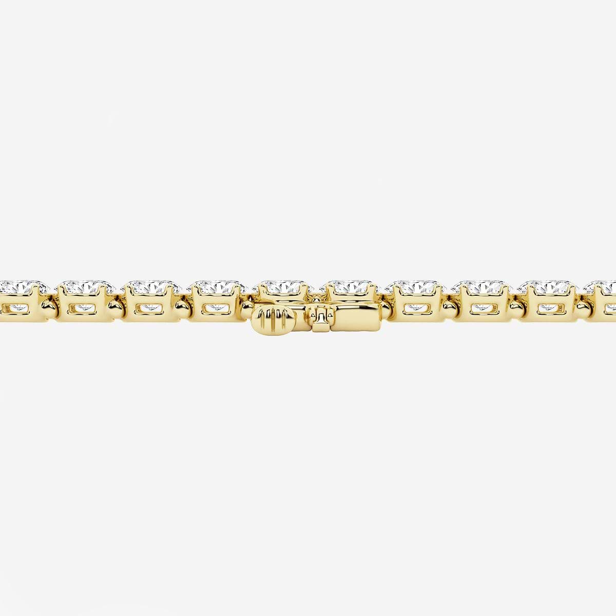 Additional Image 2 for  8 ctw Oval Lab Grown Diamond East-West Tennis Bracelet - 7 Inches