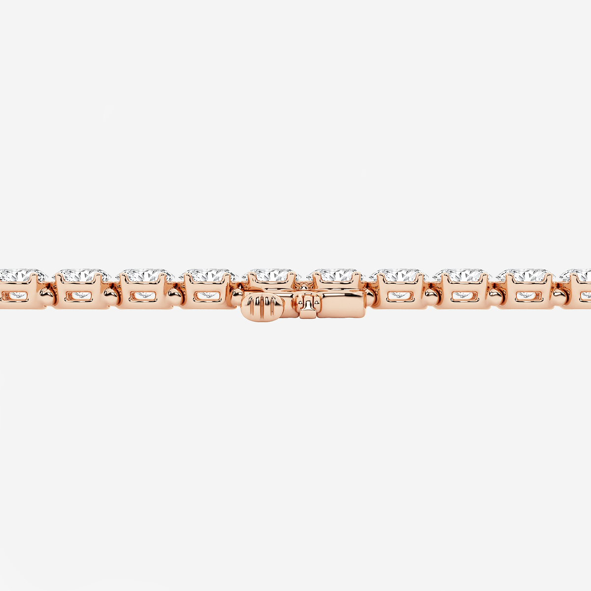 Additional Image 2 for  9 ctw Oval Lab Grown Diamond East-West Tennis Bracelet - 8 Inches