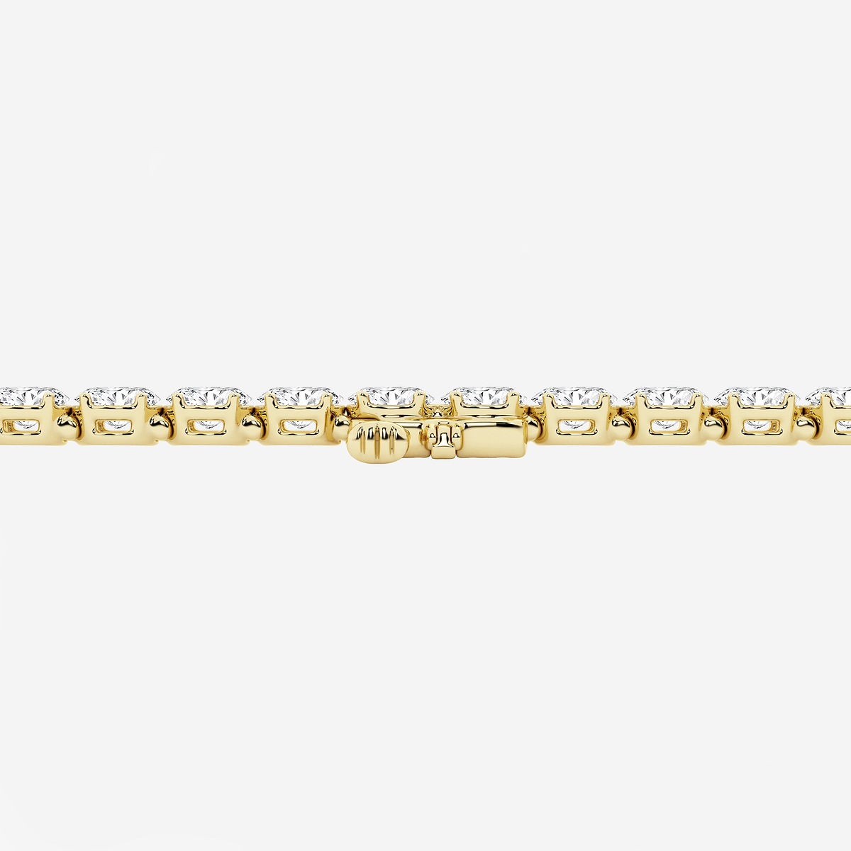 Additional Image 2 for  9 ctw Oval Lab Grown Diamond East-West Tennis Bracelet - 8 Inches