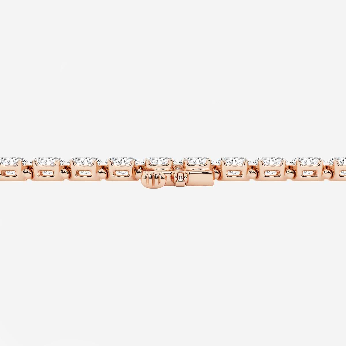 Additional Image 2 for  10 ctw Oval Lab Grown Diamond East-West Tennis Bracelet - 8 Inches