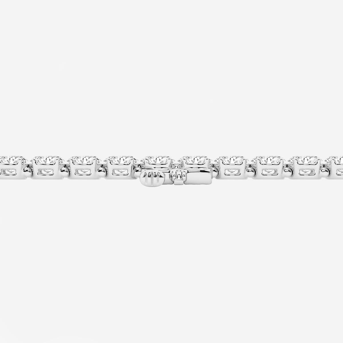 Additional Image 2 for  10 ctw Oval Lab Grown Diamond East-West Tennis Bracelet - 6.5 Inches
