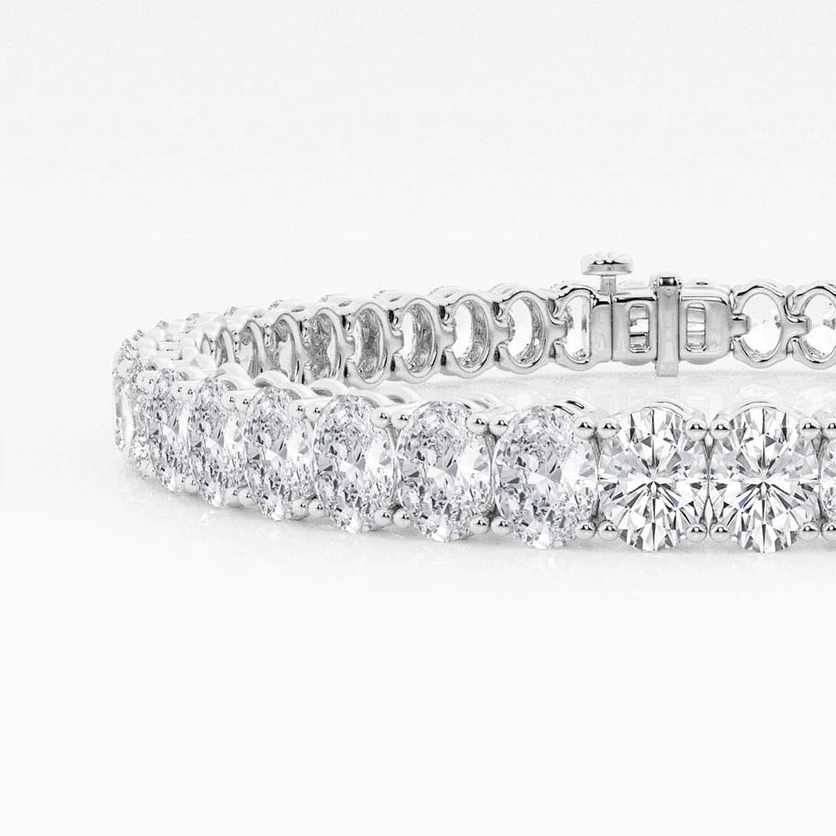 Shops Bejeweled platinum tennis bracelet