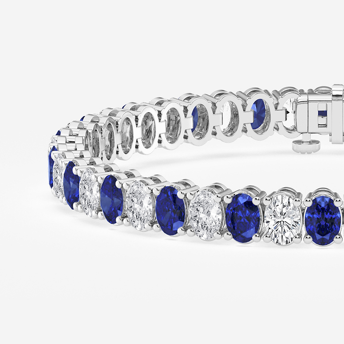 Sapphire Classic Oval