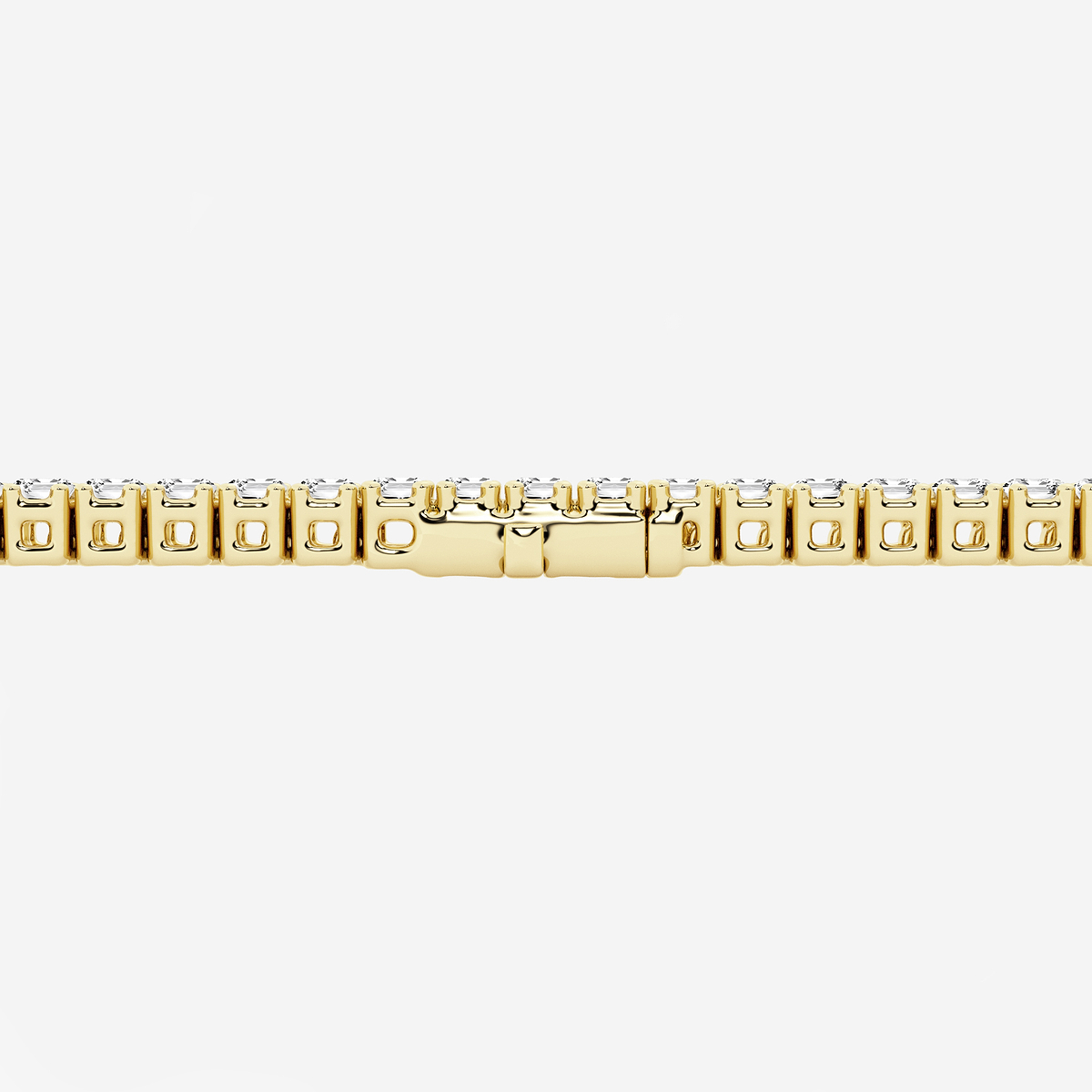 Additional Image 2 for  5 ctw Emerald Lab Grown Diamond Tennis Bracelet - 6.5 Inches