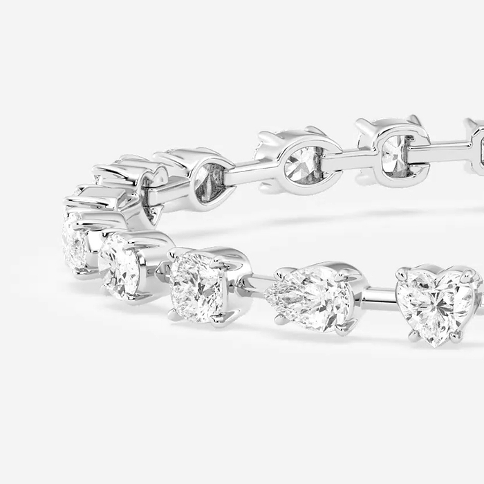 Mixed Shapes Multi-Shape Fashion Bracelet