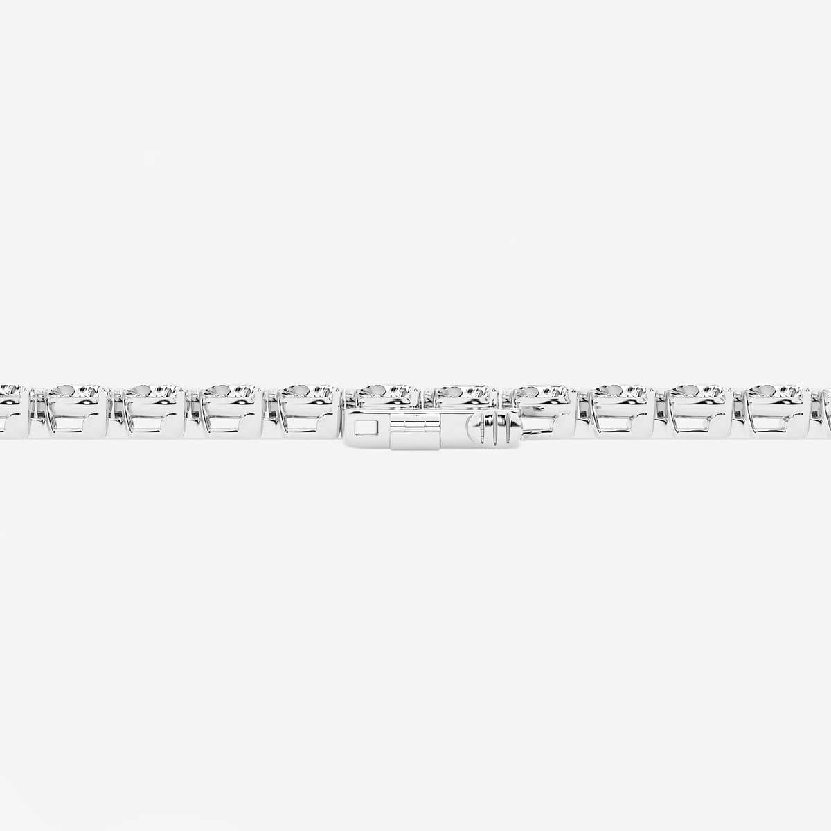 Additional Image 2 for  5 ctw Pear Lab Grown Diamond East-West Tennis Bracelet - 7 Inches
