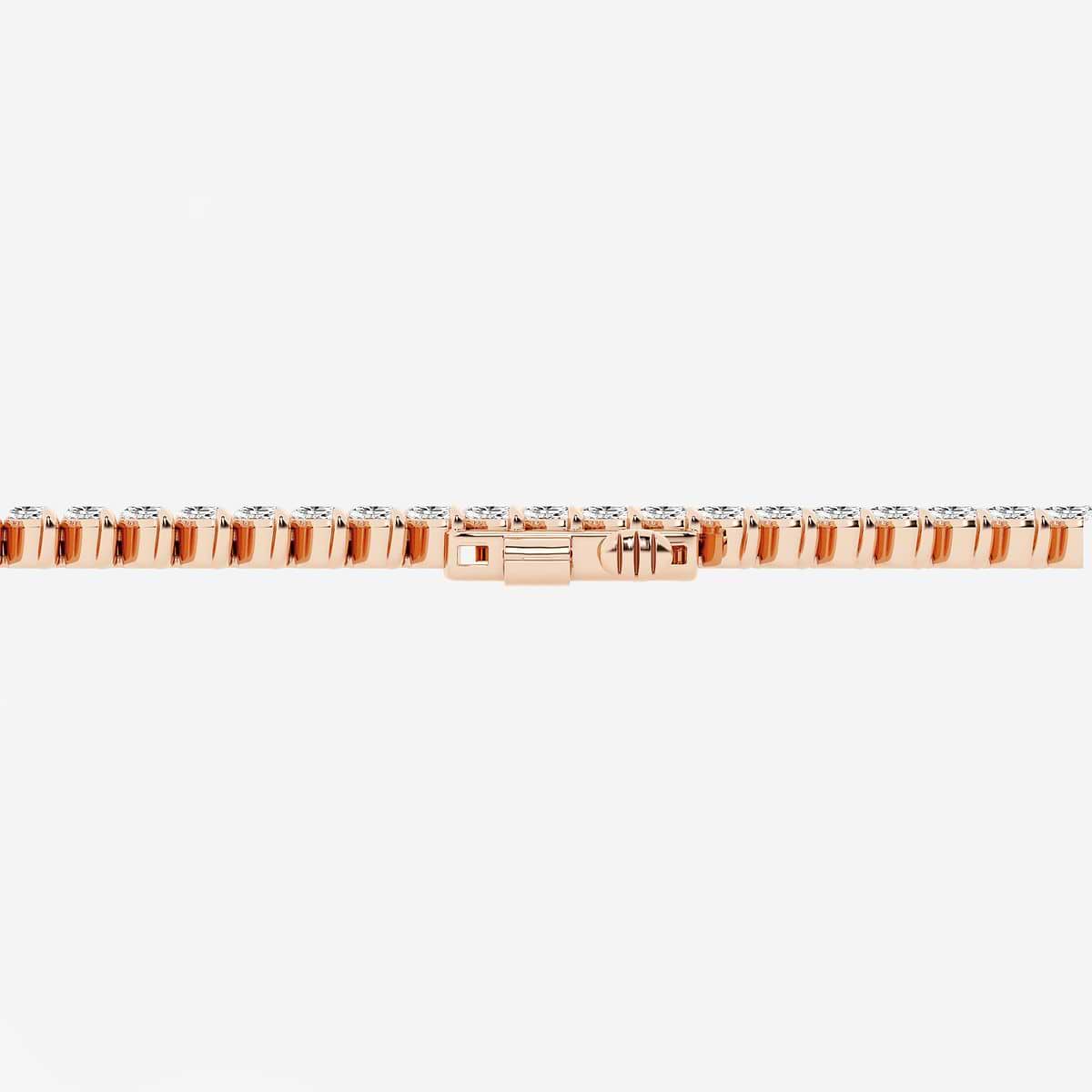 Additional Image 2 for  5 ctw Marquise Lab Grown Diamond Diagonal Tennis Bracelet - 7 Inches