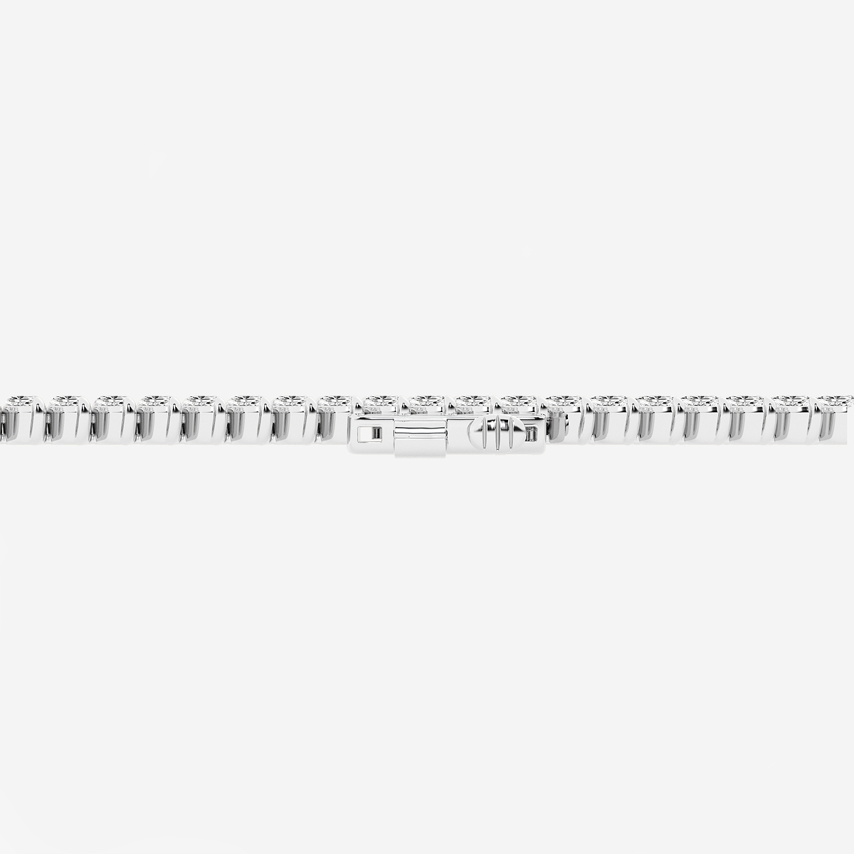 Additional Image 2 for  7 ctw Marquise Lab Grown Diamond Diagonal Tennis Bracelet - 7 Inches