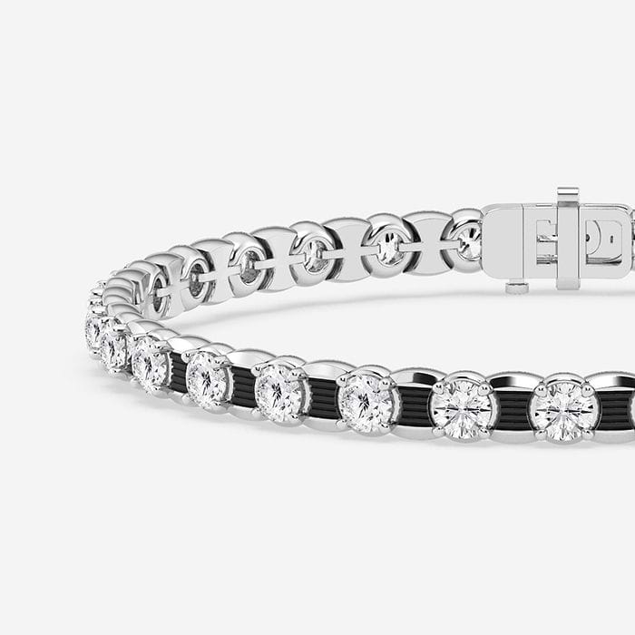 Round Tennis Bracelet