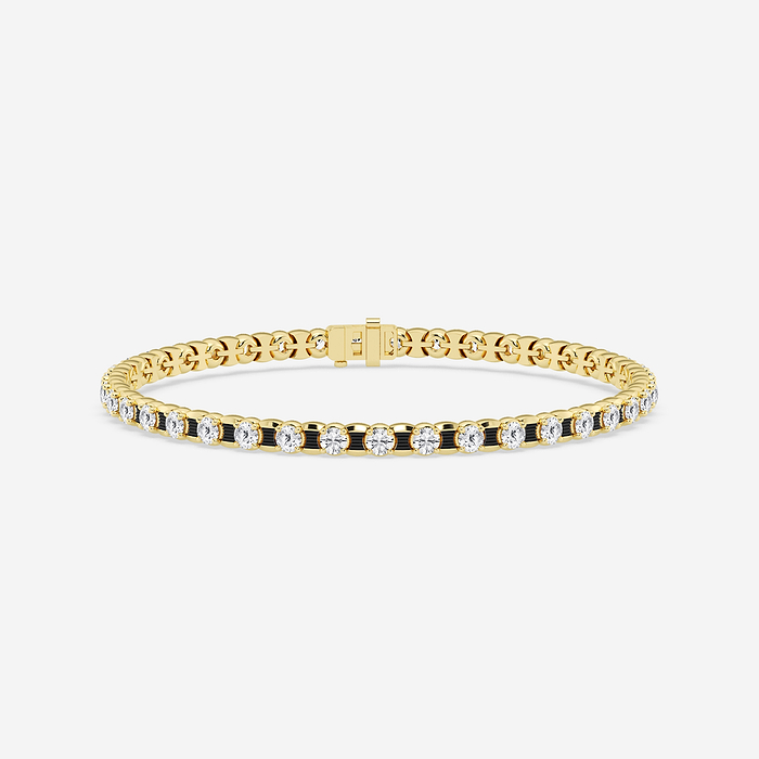 Round Tennis Bracelet