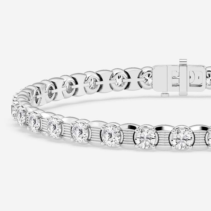 Round Tennis Bracelet
