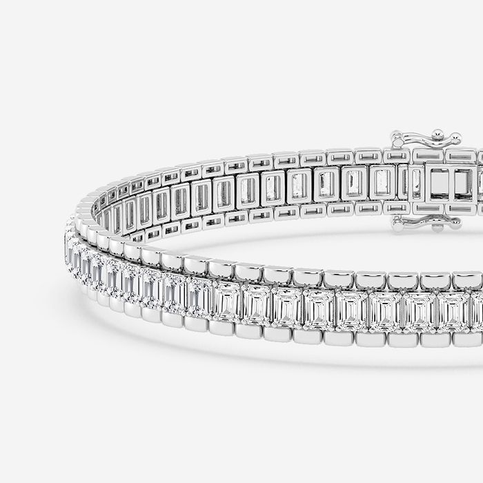 Men's Emerald Tennis Bracelet