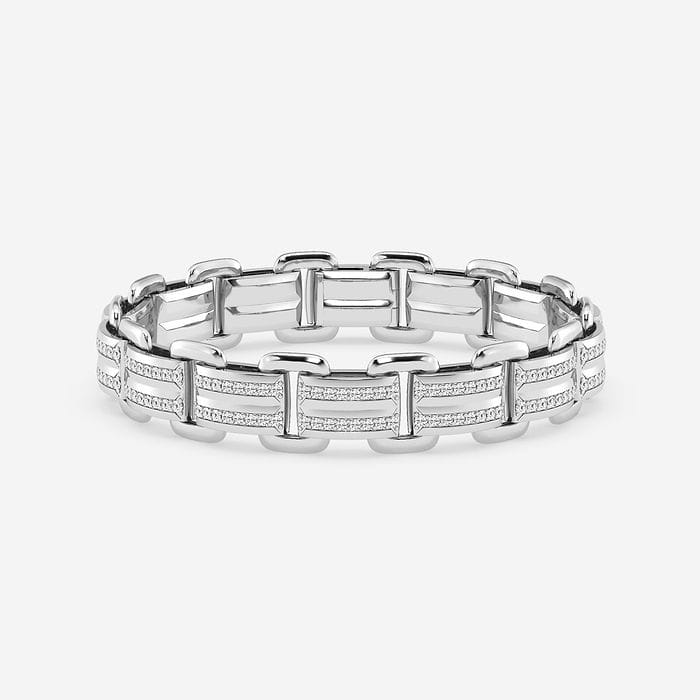 Panther Round Link Bracelet