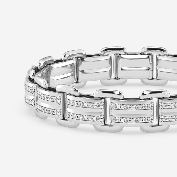 Panther Round Link Bracelet