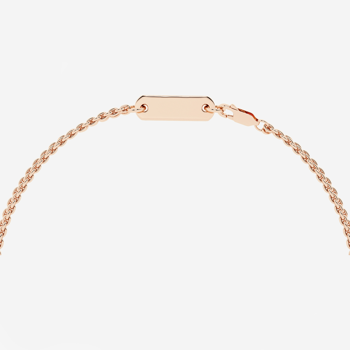 Additional Image 2 for  1/2 ctw Oval Lab Grown Diamond Chain Bracelet - 7 Inches