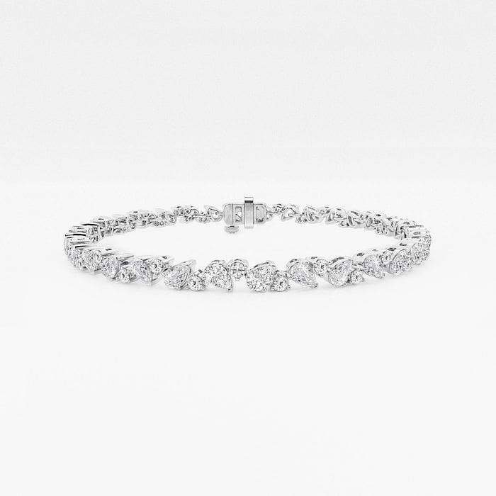 Alternating Multi-Shape Fashion Bracelet