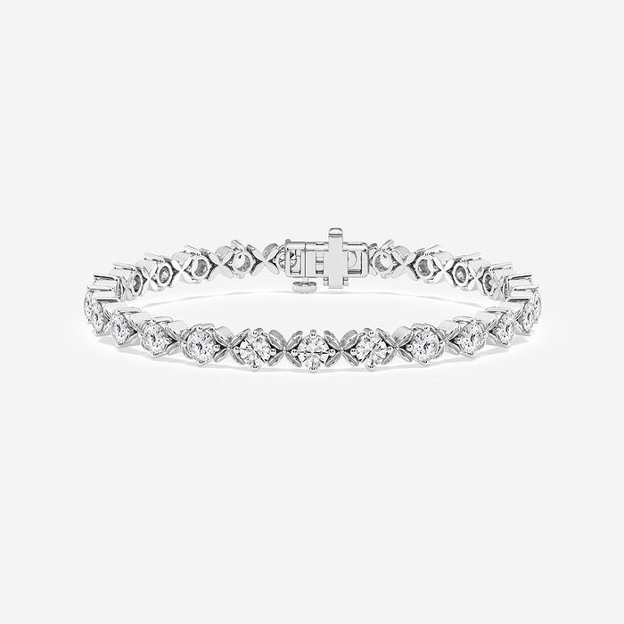 Beveled X Round