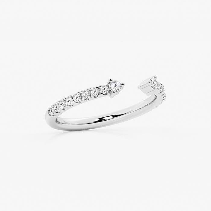 Round Open Wedding Band