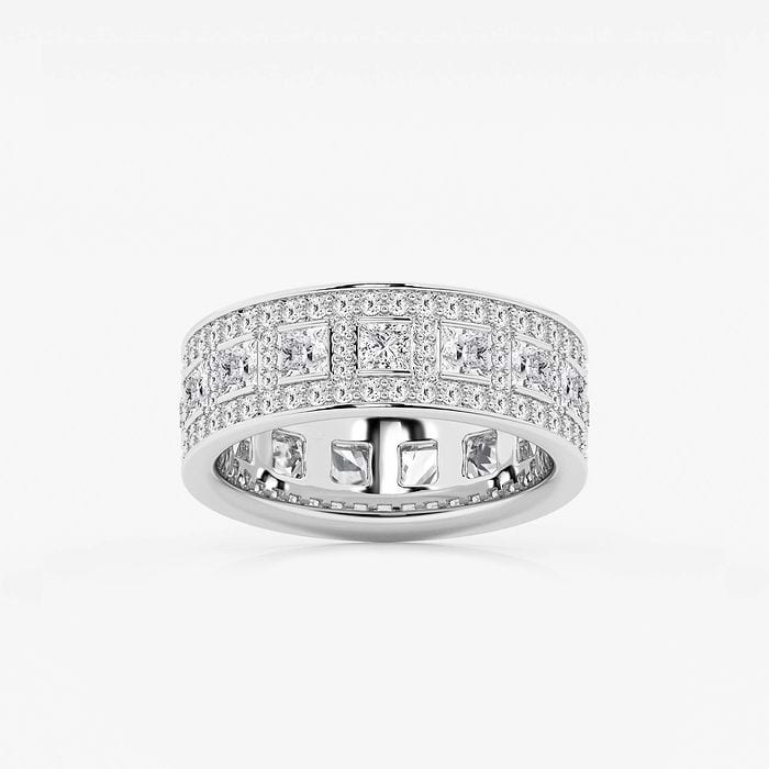 Princess Wide Eternity Band