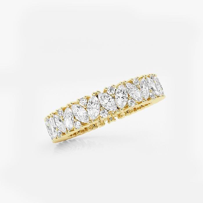 Alternating Marquise Eternity Band